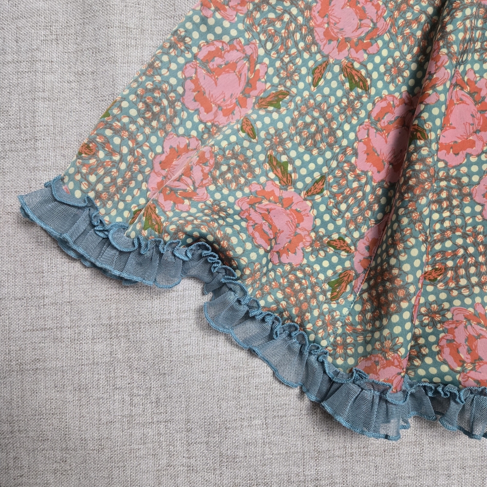 Matilda Jane Sweetheart Dress 6 Floral Polka Dot Ruffle Twirl Boutique - Picture 3 of 11